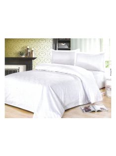   Едноцветно спално бельо (размер за приста) MarketVarna, 4 части - Модел V10310